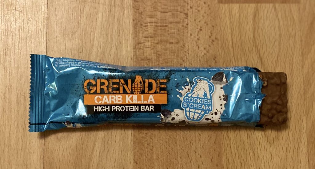 Cookies and Cream. Best Grenade Carb Killa Flavour - We Reviewed 12 Carb Killa Flavours. We bought the Grenade Carb Killa Selection Box to review every flavour and find out which of the 12 bars is the tastiest! By Gymnasium Post (gymnasiumpost.com).