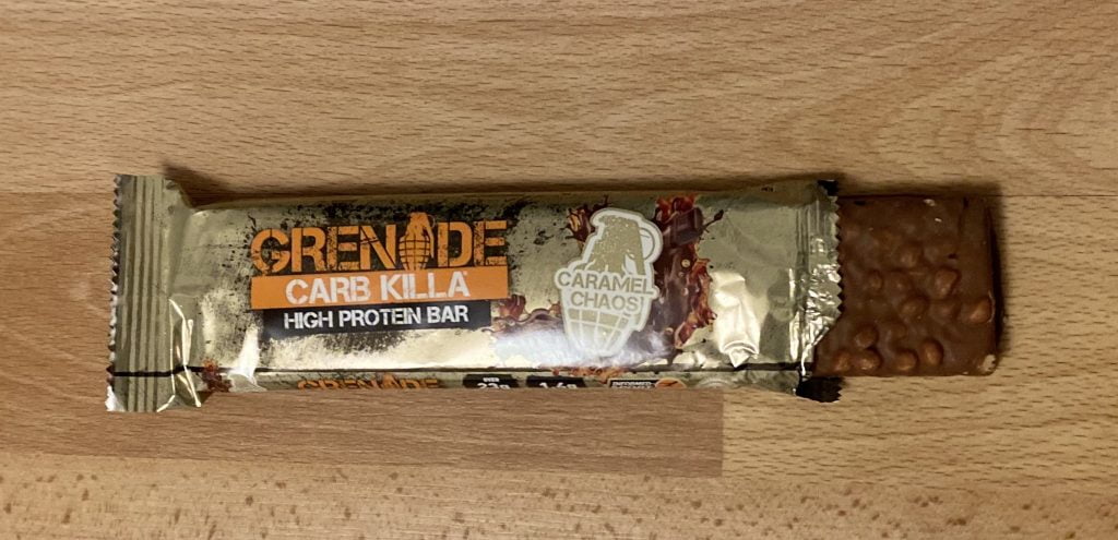 Caramel Chaos. Best Grenade Carb Killa Flavour - We Reviewed 12 Carb Killa Flavours. We bought the Grenade Carb Killa Selection Box to review every flavour and find out which of the 12 bars is the tastiest! By Gymnasium Post (gymnasiumpost.com).