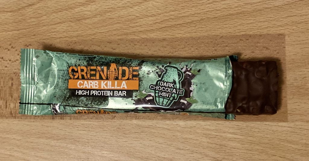 Dark Chocolate Mint. Best Grenade Carb Killa Flavour - We Reviewed 12 Carb Killa Flavours. We bought the Grenade Carb Killa Selection Box to review every flavour and find out which of the 12 bars is the tastiest! By Gymnasium Post (gymnasiumpost.com).