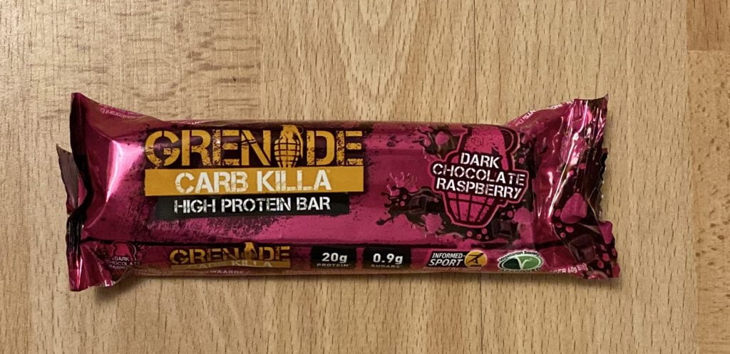 Dark Chocolate Raspberry. Best Grenade Carb Killa Flavour - We Reviewed 12 Carb Killa Flavours. We bought the Grenade Carb Killa Selection Box to review every flavour and find out which of the 12 bars is the tastiest! By Gymnasium Post (gymnasiumpost.com).